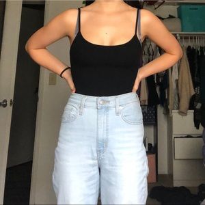 levi’s high waisted taper jeans
